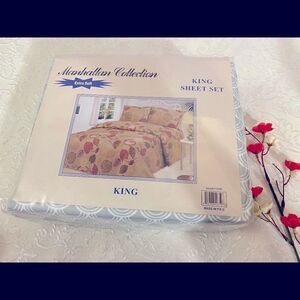 💥Manhattan Collection King  Sheet Set warm Extra Soft
